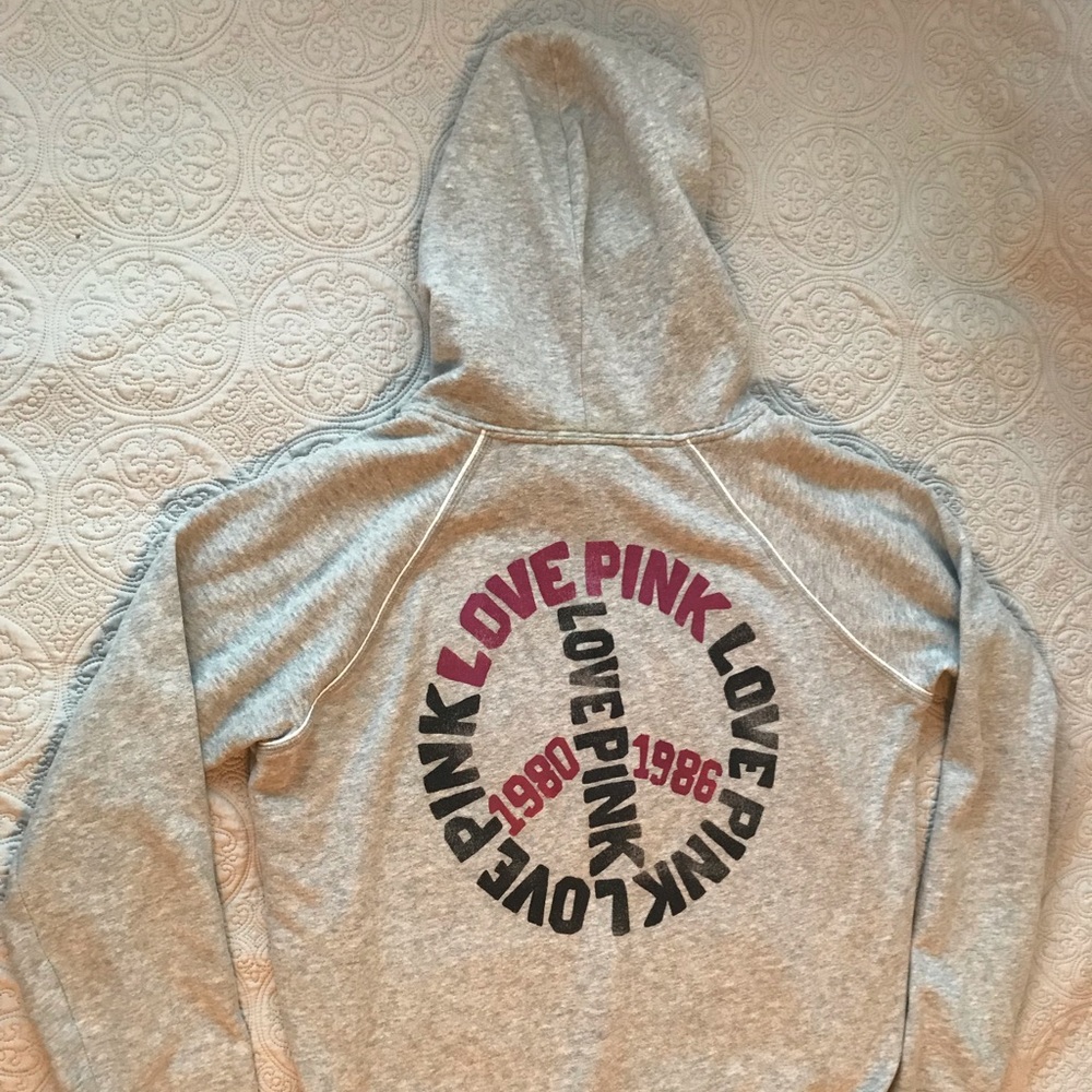 Victoria’s Secret PINK Peace Sign Hoodie